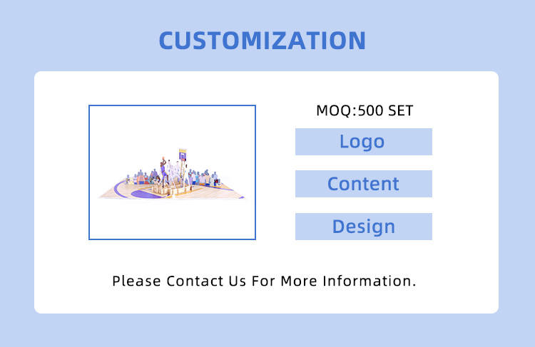 Customized-custom pop up greeting cards