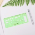 Plastic Ruler Geometric Template Ruler Stencil Measuring Patchwork Tool For Electrician Formwork
