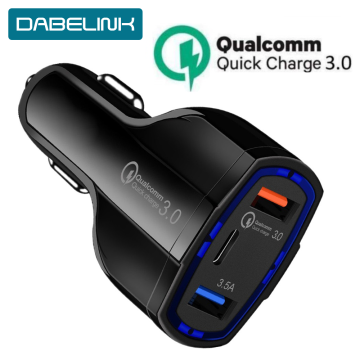 Type C Car Charger 5A PD Quick Charge 3.0 QC 3.0 Dual USB Port Fast Charger Car Phone Charging Adapter for xiaomi iphone 11
