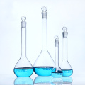 2 pieces/pack Transparent/Brown Glass Volumetric Flask Laboratory Equipment