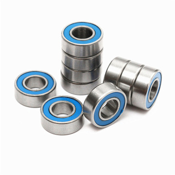 High quality 10PCS ABEC-5 MR106-2RS MR106 2RS MR106 RS MR106RS 6x10x3 mm Blue rubber sealed miniature deep groove ball bearing