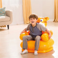 Cartoon Animal inflatable sofa Cute Portable Children Seat Tiger bear For Kid 3-8 Years Old Lovely Kids' PVC Chairs Baby Seats