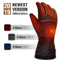 Heating Thermostat Gloves Ski Gloves Warmth Waterproof Windproof Anti-slip Finger Touch Screen Motorcycle Riding Gloves