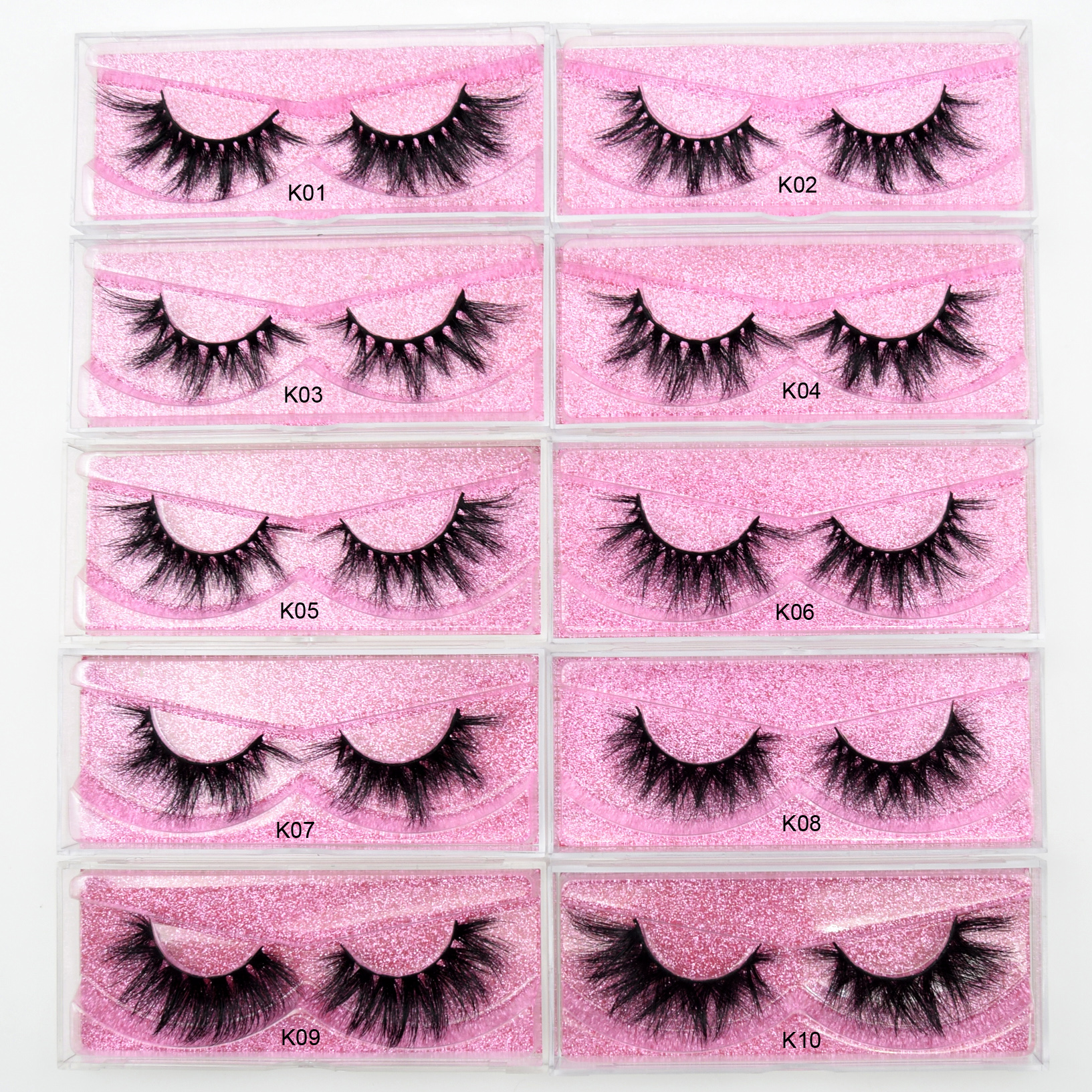 Visofree Mink Eyelashes 3D Mink Lashes Winged HandMade Full Strip Lashes Cruelty Free Mink Lashes False Eyelashes Makeup Tools