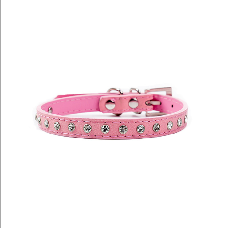 Pink Diamond Dog Collar