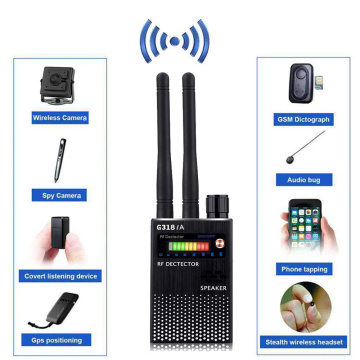 2.4G Wifi RF Signal Finder Anti Candid Camera Detector Spy Audio Bug GPS Tracke GSM Wireless Device Scanner