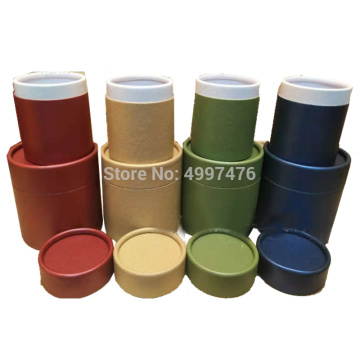 50pcs Multicolor Cardboard Jar for incense wrapping paper Container Cylinder Tube for Gift , Jewelry ,Packing,Food box