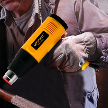 2000W Electric Heat Gun with Adjustable Airflow 220V Soldering Heat Gun with Stand 630℃/1166℉ Hot Air Gun with Long Cord