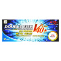 10 Balls Double Fish 3-Star V40+ Table Tennis Balls 40+ New Material Seamed Plastic ABS Ping Pong Balls