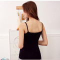 Summer Tops Sof Modal Women Sexy Camis Tanks Fitted Elegant Lady Bustier top Casual Basic Shirt Backless Tees 3XL White Black