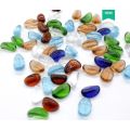 Free shipping 500g Mixed color stone glass bead marbles aquarium stone garden decoration products