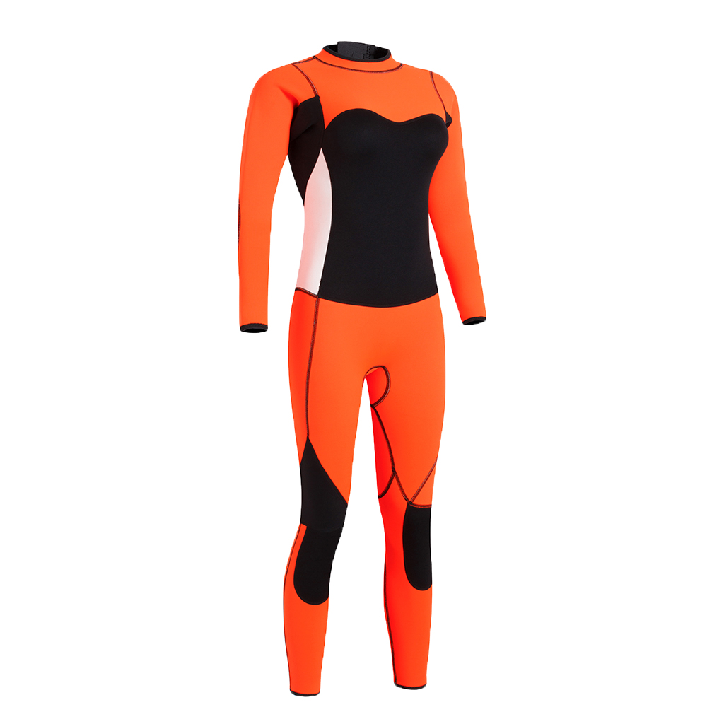 Women Wetsuits Neoprene 3mm Full Body Sports Skins Diving Suit for Diving, Snorkeling & Swimming