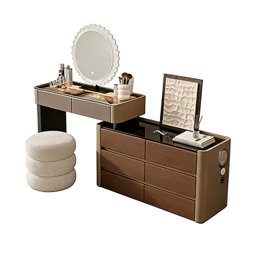 YK-10 White Khaki Vanity Set