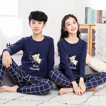Cute Animal Teen Pijamas Winter Children's Pajama Sets Long Sleeves Pyjamas Kids Boys Sleepwear Clothes For Girls 12 14 16 Years