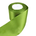 25 Yards/Roll Fruit Green Single Face Satin Ribbon Wholesale Gift Wrapping Christmas Handmade DIY Ribbons