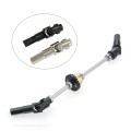 2Pcs Metal Universal Steering Joint Drive Shaft for WPL C14 C24 C34 B24 B36 MN D90 D91 MS RC Car Parts Accessories