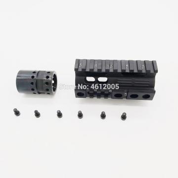 4 inch noveske Quad Rai for ar15 ar15 handguard 4-weaver/picatinny Rail Rifle Free Floating Handguard QD Swivel Housing M4 M16