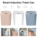 14L Automatic Smart Induction Trash Can Home Kitchen Bathroom Portable Waterproof Intelligent Sensor Garbage Bin