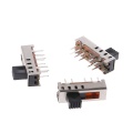 10Pcs SS24E01-G5 Slide Switches Vertical 0.5A 10 Pin 4 Position Toggle Switch #Aug.26