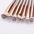 Professional Makeup Brushes Set 12pcs/lot Eye Shadow Blending Eyeliner Eyelash Eyebrow Brushes Portable Makeup Tool Maquillaje