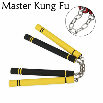 2019 JKD Martial Arts Training PVC Foam Sponge Padded Karate Practice Weapon Stick Nunchaku