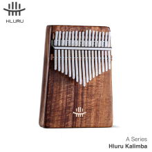 Hluru Kalimba 17 21 Key Wooden Thumb Piano Gecko Musical Instrument Gift With Accessories Full Solid Wood Mini Kalimba