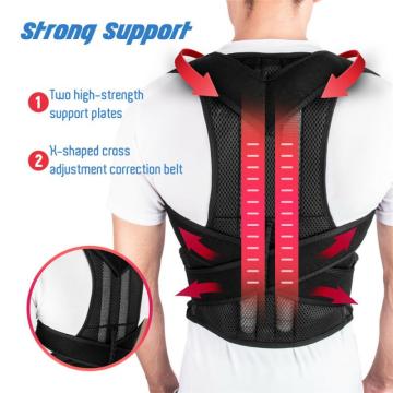 S-4xL 6 Size Adjustable Posture Corrector Back Support Shoulder Back Brace Posture Correctionr Lumbar Posture Correction Braces