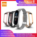Original Xiaomi Mi Band 5 Smart Bracelet 1.1" AMOLED Colorful Screen Waterproof Heart Rate Fitness Tracker Mi Band 5 Wristbands