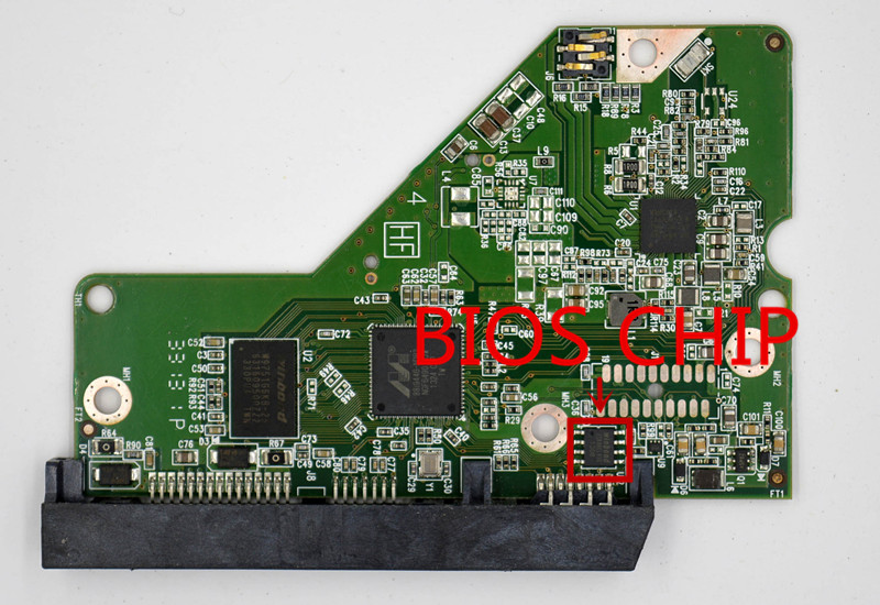 Western Digital hard disk circuit board WD20EFRX , WD20EZRZ , WD30EZRX , WD40EZRX / 2060-771945-000 REV P1 , 771945-800