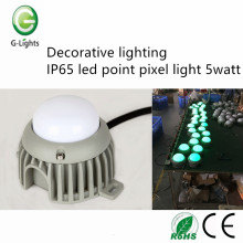 Decorative lighting IP65 led point pixel light 5watt