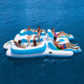 Aeor PVC Water Lounge Chair Inflatable Pool Float Summer Air Bed Folding Island Beach Lounger Floating Bed Sofa Raft Swim Board