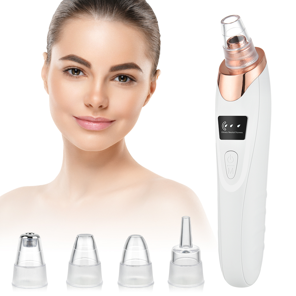 Electric Vacuum Blackhead Remover Suction Pore Cleaner Deep Cleansing Skin Care Tools Spot Acne Pimple Black Head Extractor