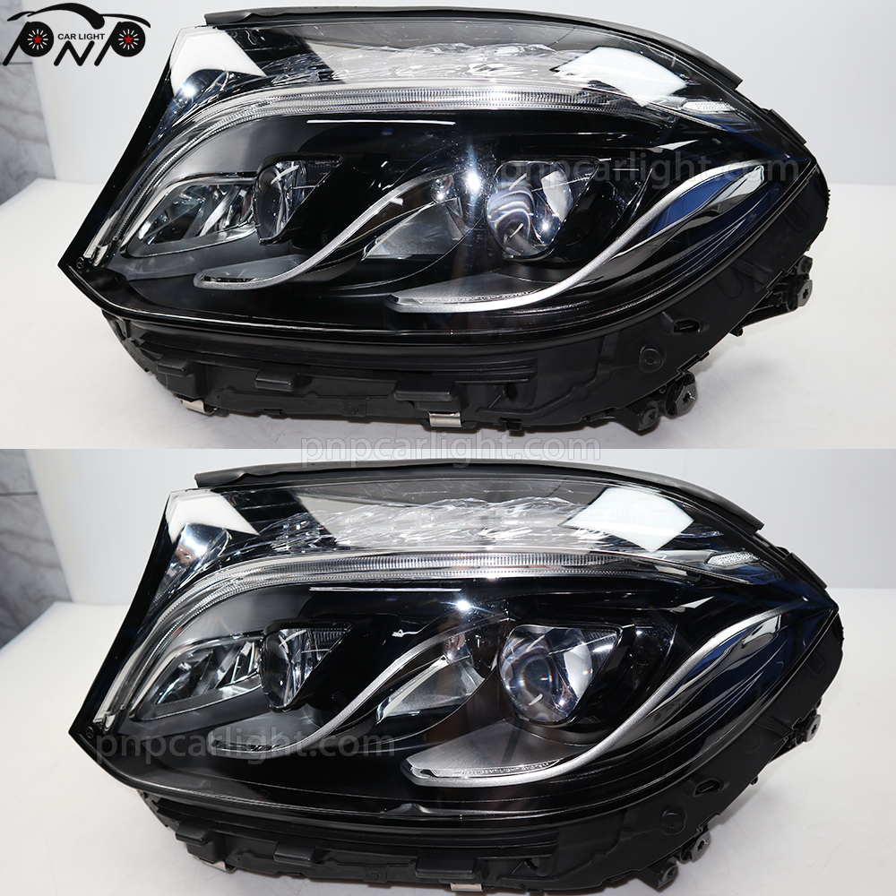 LED headlights for Mercedes Benz GLS X166 2015-2019