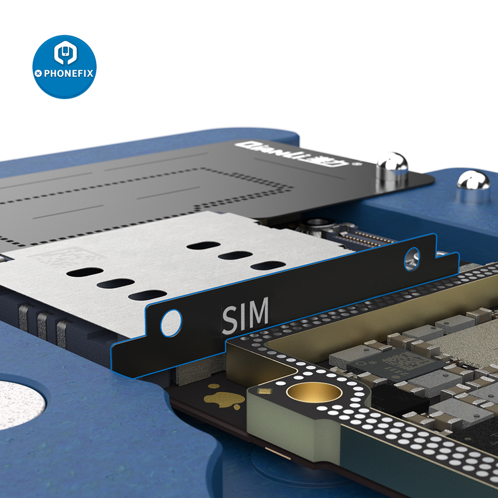 QianLi Middle Frame Reballing Platform Tin Planting Table for iPhone X XS MAX 11 Pro MAX Logic Board Repair Soldering Fixture