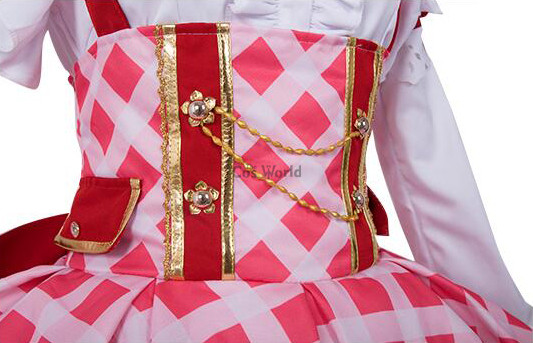 Love Live School Idol Project Yazawa Nico Flower Bouquet Dress Uniform Outfit Anime Cosplay Costumes