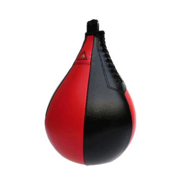 Durable PU Leather Speed Ball Boxing Training Punch Bag MMA Punching Trainer