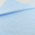Tissue Home Textile Patchwork Sewing Cloth Craft Teramila Fabrics Tecido Blue Snowflake Floral Cotton Fabric Quilting Bedding