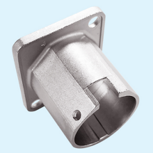 Roll plated nickel connector housing