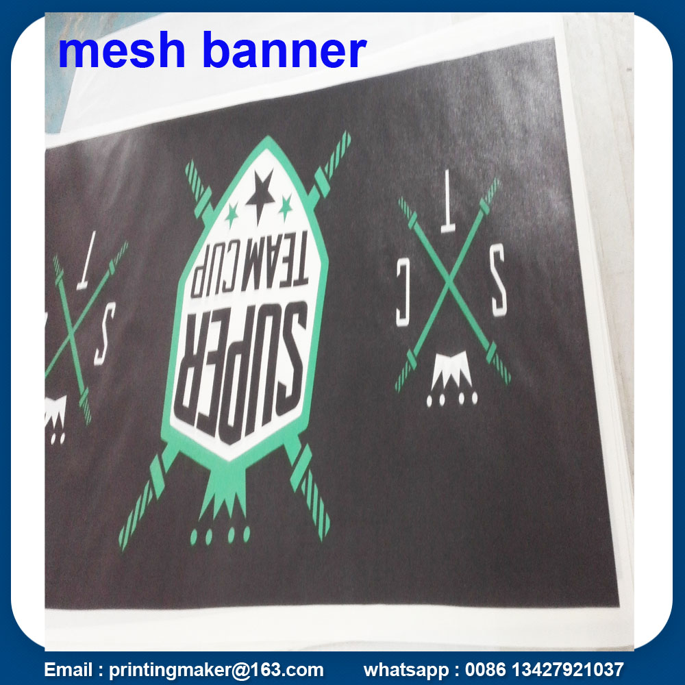 Custom Printed Outdoor Mesh Banner