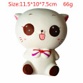 11.5cm tie cat white