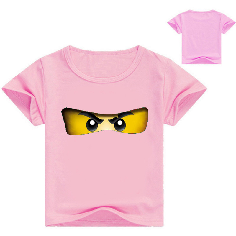 2-13 Years 2019 Boys T Shirt Legoes T-shirt Baby Ninja Boy Tshirt Short Sleeves Children Summer Clothes Toddler Boy Shirts