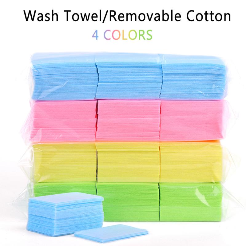 1000pcs Gel Nail Polish Remover Pads Lint Free Wipes Napkins Sanitary Cleaning Paper Pads For Nail UV Gel Removal