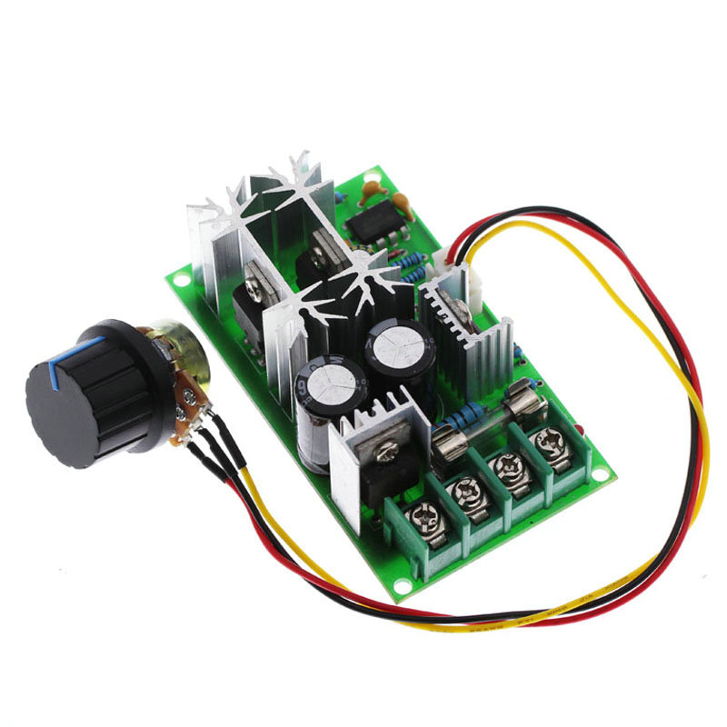 DC 10-60V High Power Driver Module 20A Universal PWM Motor Speed Controller Switch Current Voltage Regulator
