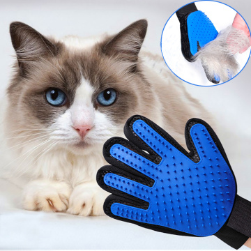 Cat Glove Pet Cats Grooming Cleaning Massage Glove Pet Brush Gloves for Cat Dog Hair Remove Brush Clean Cats Products for Pets