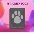 Pet Door New Safe Lockable Magnetic Screen Door For Dogs Cats Window Gate For Pets Freely Fashion Pretty Pattern Easy Install