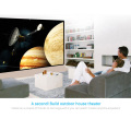 H60 60"/72''/84''/100''/120''Portable Projector Screen HD 16:9 White Dacron Diagonal Projection Screen Foldable Wall Mounted