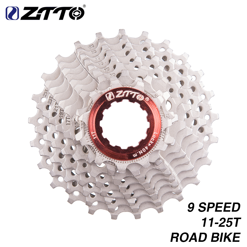 ZTTO 9 SpeedCassette 11-25T 9s 25T Freewheel Road Bike Bicycle Parts 18S 27S Speed Sprocket for Sora 3300 3500 R3000