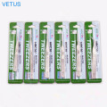 100%VETUS TS series Stainless Steel Industrial Anti-static Tweezers watchmaker Repair Tools With security label