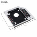 Aluminum Optibay 2nd HDD Caddy 12.7mm SATA 3.0 Hard Disk Drive Box 2.5" SSD HDD Case For Laptop ODD CD-ROM DVD-ROM