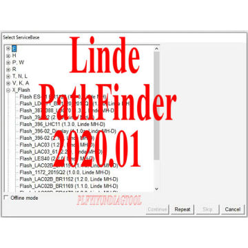 Linde PathFinder v3.6.2.11 [01.2020] forklift truck Diagnostic software diagnosis program diagnose manual exclude canbox & cable